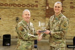 Iron Brigade engineer recognized for community service, exceptional leadership