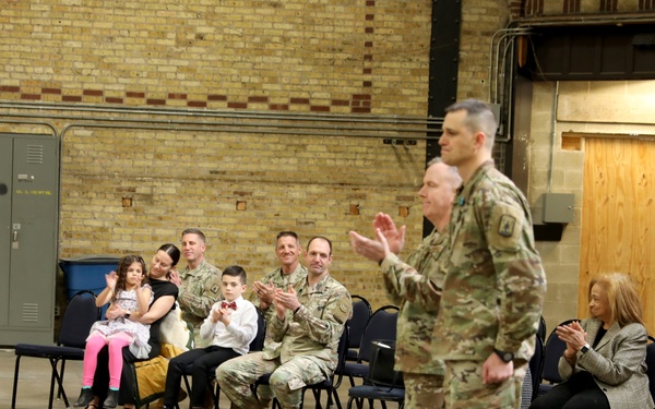 Iron Brigade engineer recognized for community service, exceptional leadership