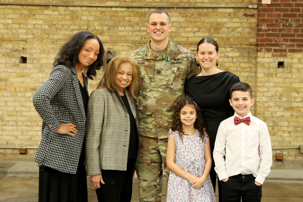 Iron Brigade engineer recognized for community service, exceptional leadership