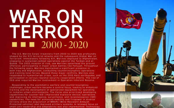 Modern Day Marine Warfighting Pavilion Historical Poster (2000-2020)