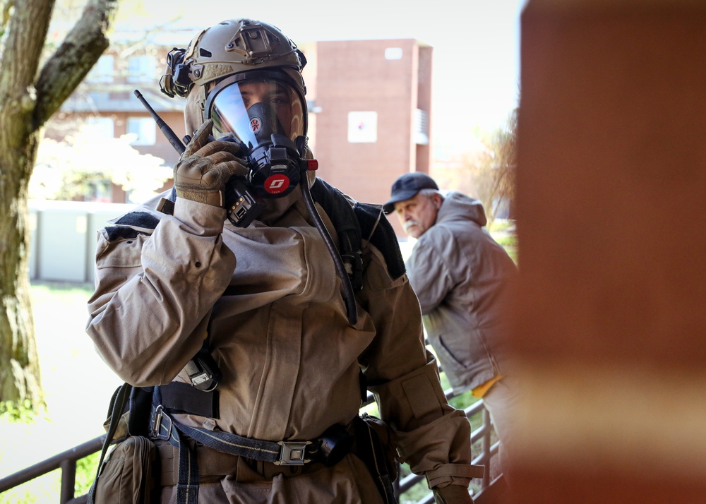 CBIRF Marines participate in Battalion-Wide Exercise