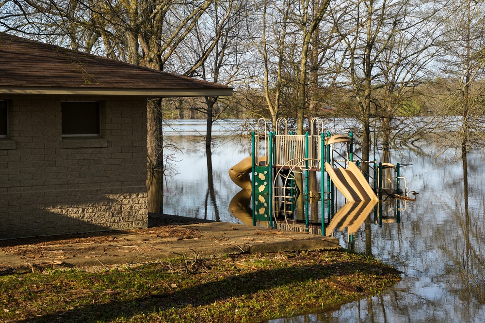 Rough River Dam and Campgrounds after historic flooding