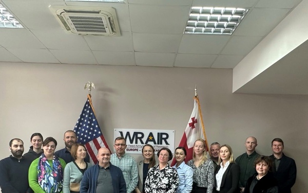 WRAIR E-ME leadership and Vector Team with the ERC Team.