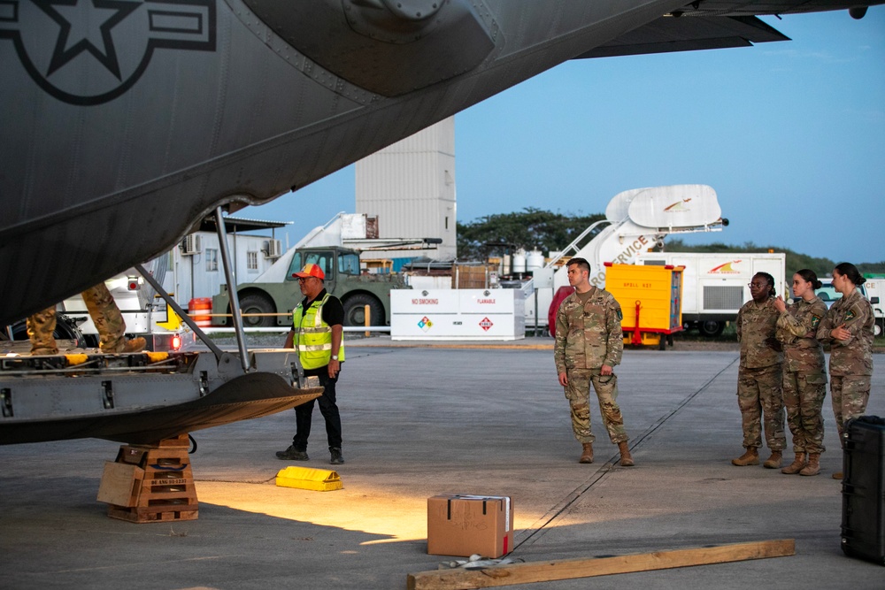 404 CA BN Arrives at Camp Santiago