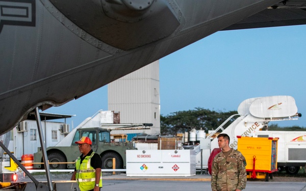 404 CA BN Arrives at Camp Santiago