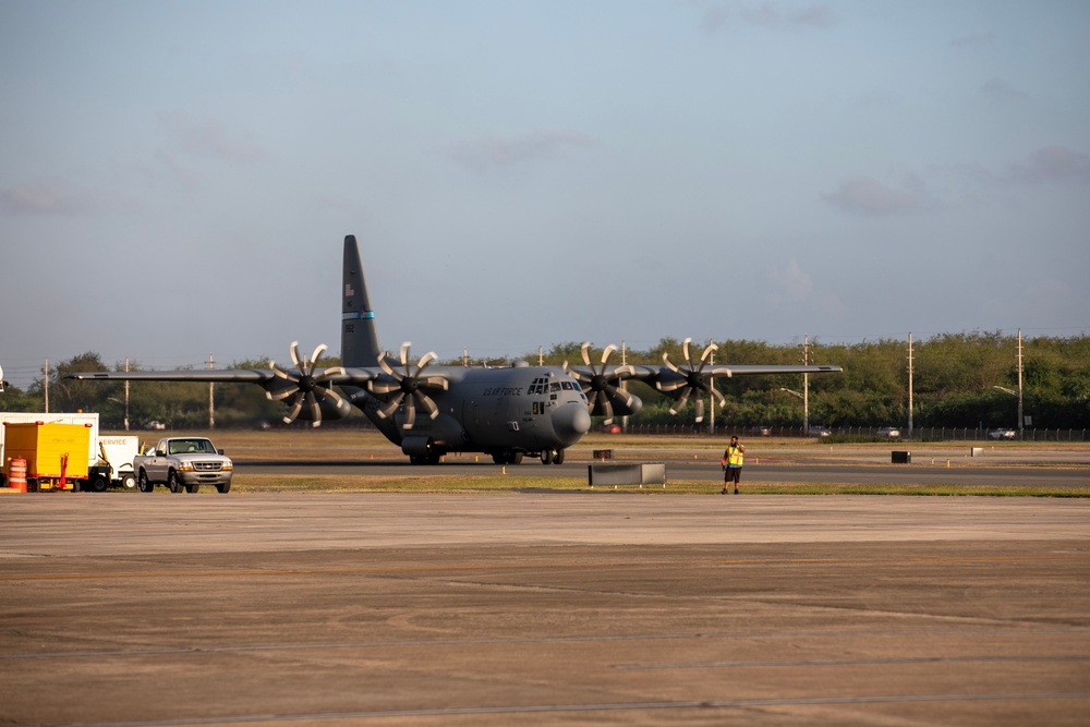 404 CA BN Arrives at Camp Santiago