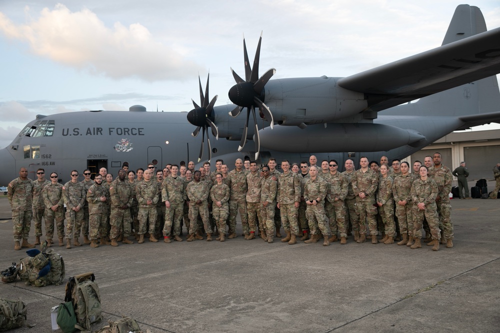 404 CA BN Arrives at Camp Santiago