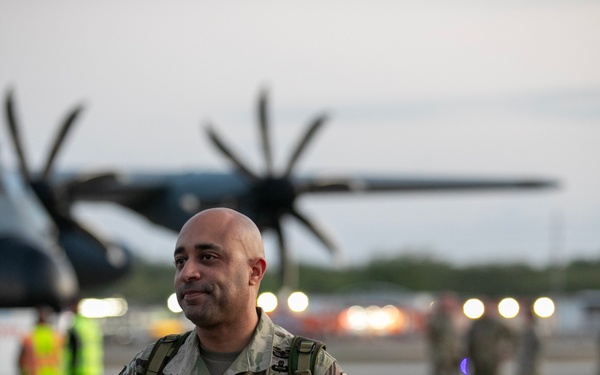 404 CA BN Arrives at Camp Santiago