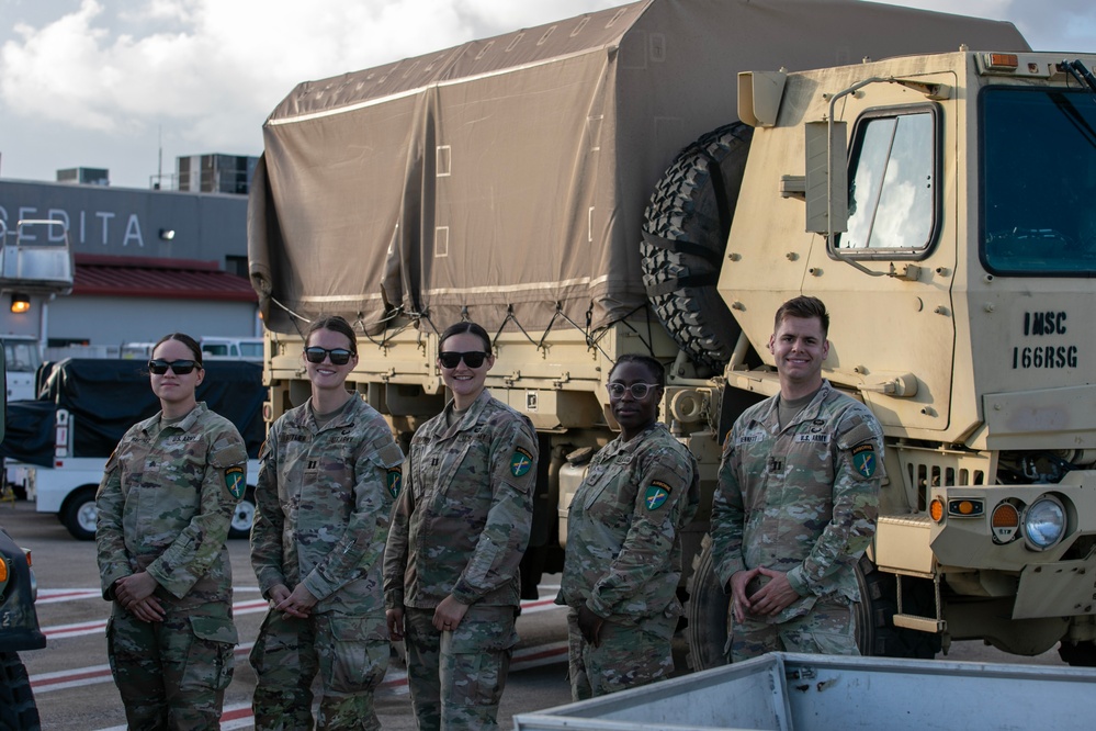 404 CA BN Arrives at Camp Santiago