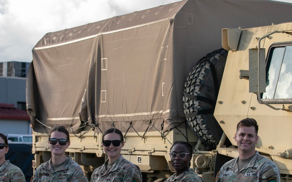 404 CA BN Arrives at Camp Santiago