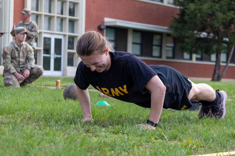 XVIII Airborne Corps Best Squad Competition Day One: ACFT