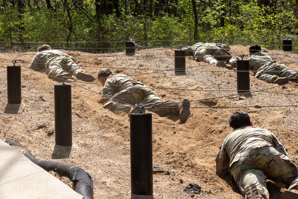 XVIII Airborne Corps Best Squad Competition Day One: Air Assault Obstacle Course