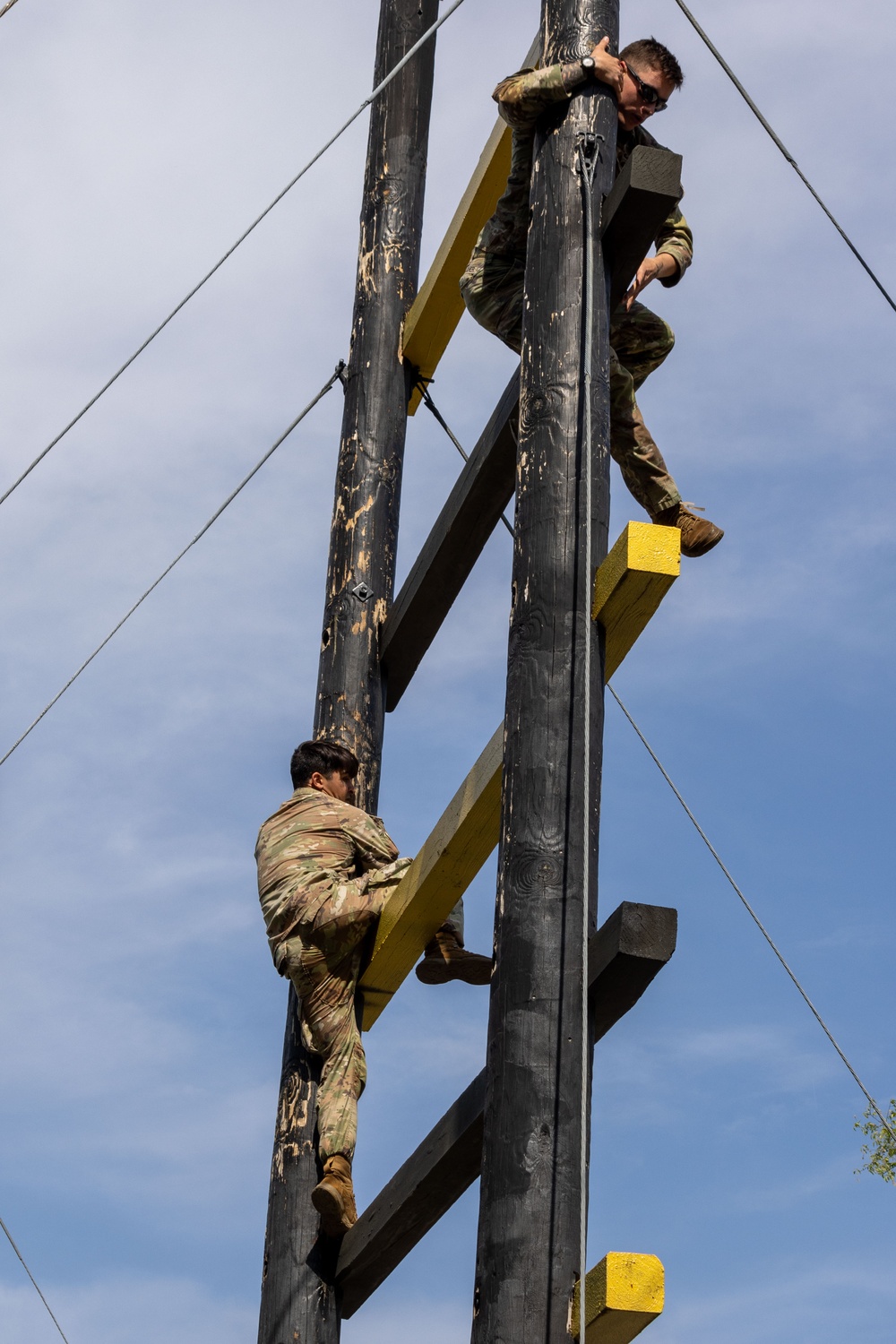 XVIII Airborne Corps Best Squad Competition Day One: Air Assault Obstacle Course