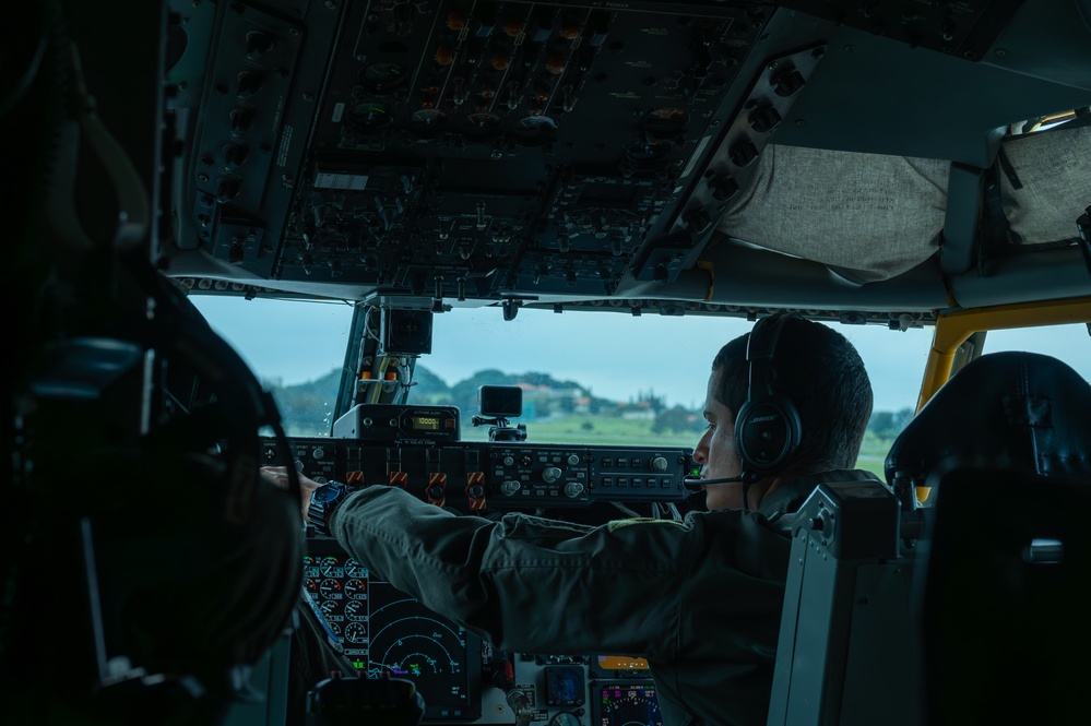 A riveting refuel of 82nd RS RC-135 Rivet Joint