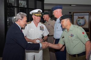 AFN Naples Radio News - USS Kingsville And General CQ Brown meeting with Indian Defense Minister