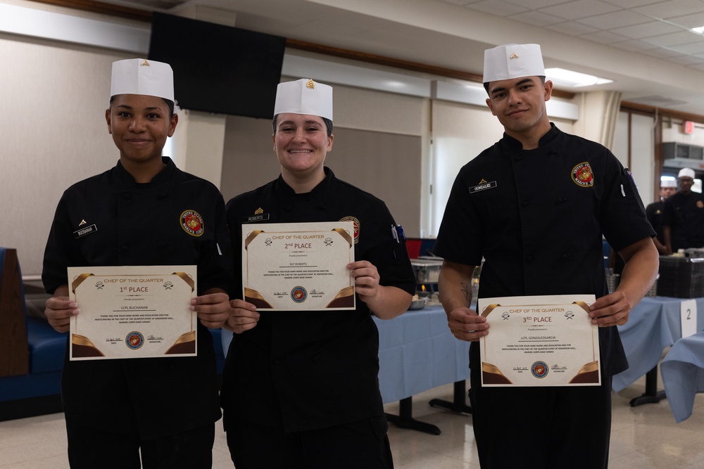 Order up: MCBH holds Chef of the Quarter Competition