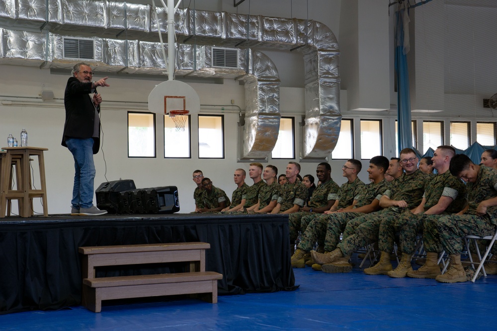 1 Degree of Separation Show Series Visits Marine Corps Base Camp Blaz