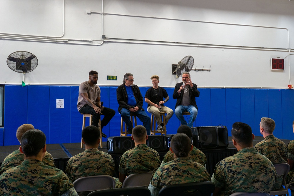 1 Degree of Separation Show Series Visits Marine Corps Base Camp Blaz