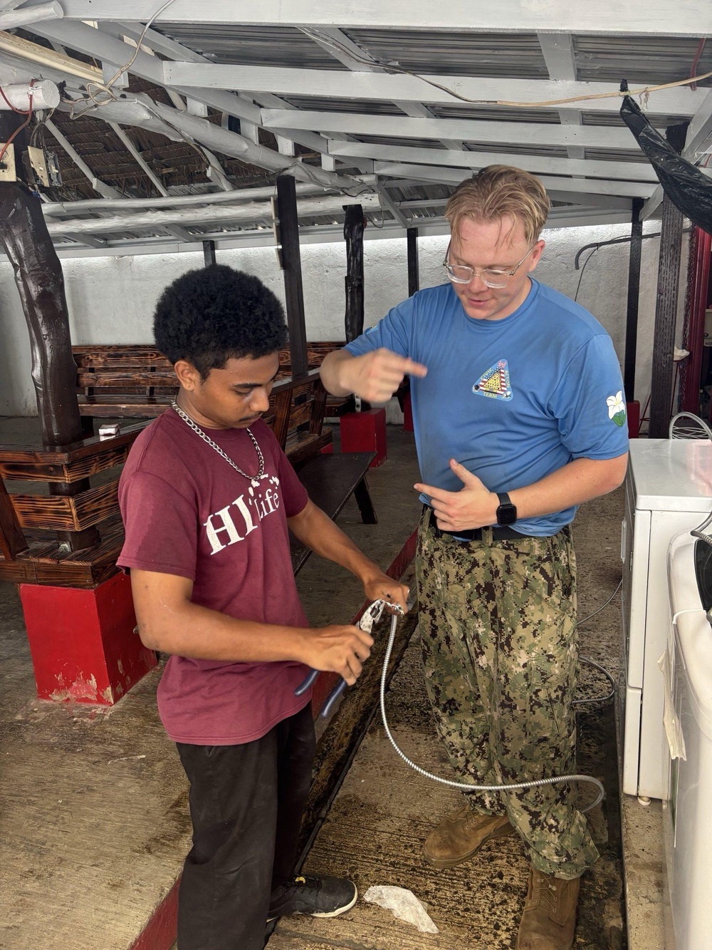 NMCB 133 Deployed as Civic Action Team, Palau