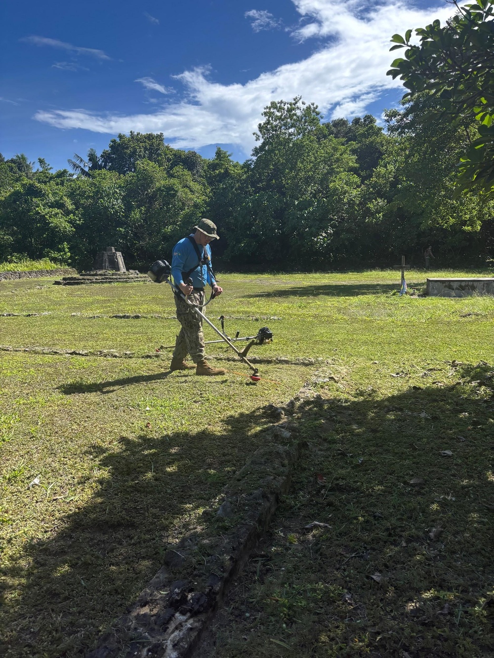 NMCB 133 Deployed as Civic Action Team, Palau