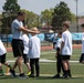 Yokota hosts NFL ProCamp for military kids