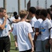 Yokota hosts NFL ProCamp for military kids