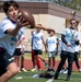 Yokota hosts NFL ProCamp for military kids