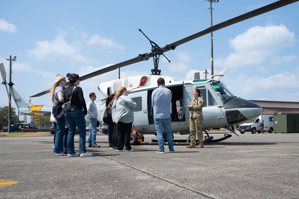 36 AS, 459 AS bring spouses along during spouse orientation flight event