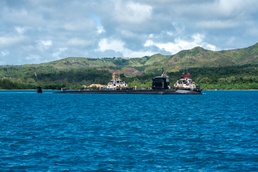 USS Minnesota Returns Home to Naval Base Guam