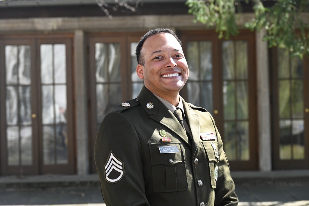 SSG Djuan Mattews from USAG Rheinland-Pfalz