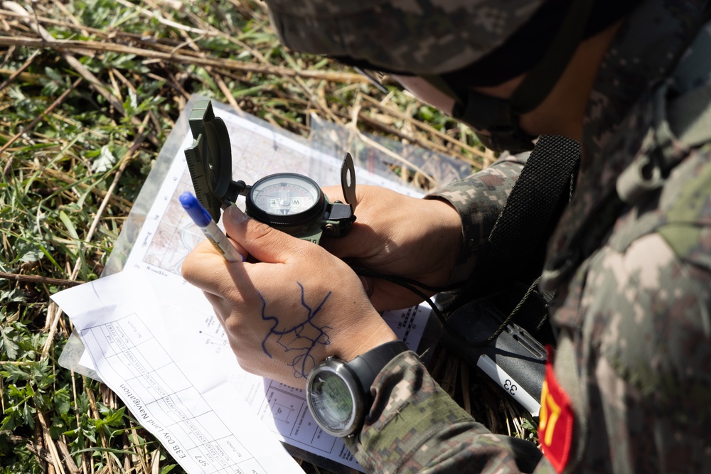Soldiers Conduct Land Navigation During E3B Train Up at Rodriguez Live Fire Complex