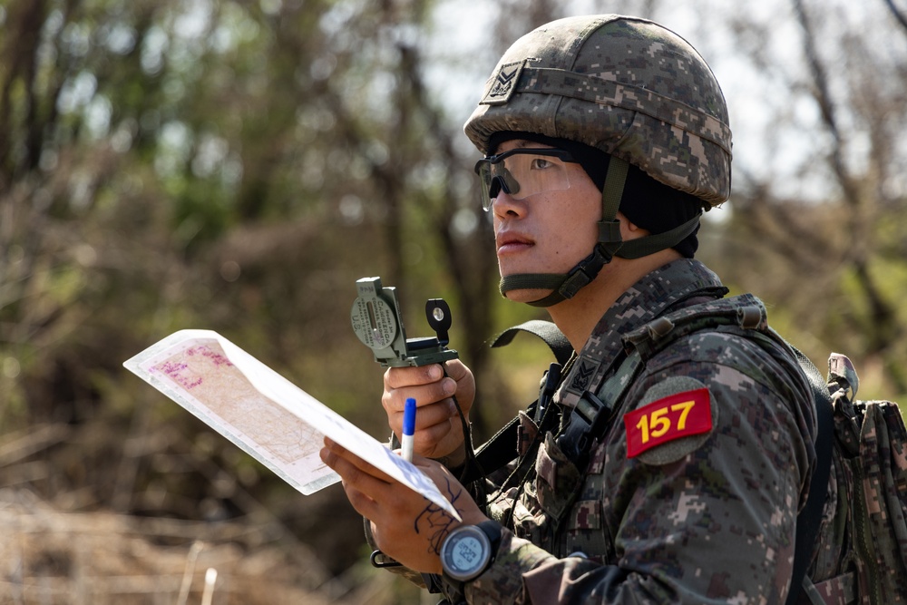 Soldiers Conduct Land Navigation During E3B Train Up at Rodriguez Live Fire Complex