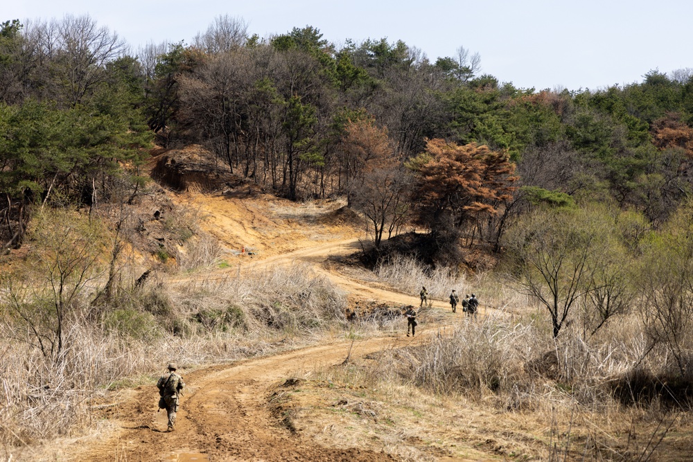 Soldiers Conduct Land Navigation During E3B Train Up at Rodriguez Live Fire Complex