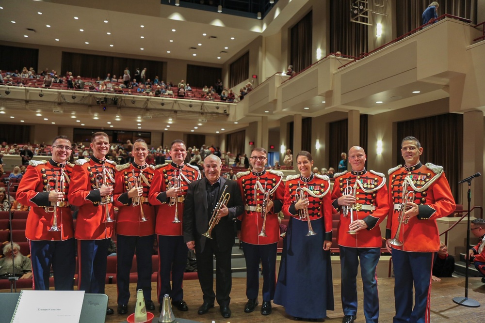 &quot;The President's Own&quot; trumpet section with guest soloist Michael Sachs