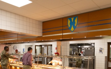 Sustaining the warfighter: food operations resume at Kleber Kaserne DFAC