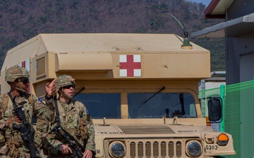 Soldiers Conduct Land Navigation During E3B Event