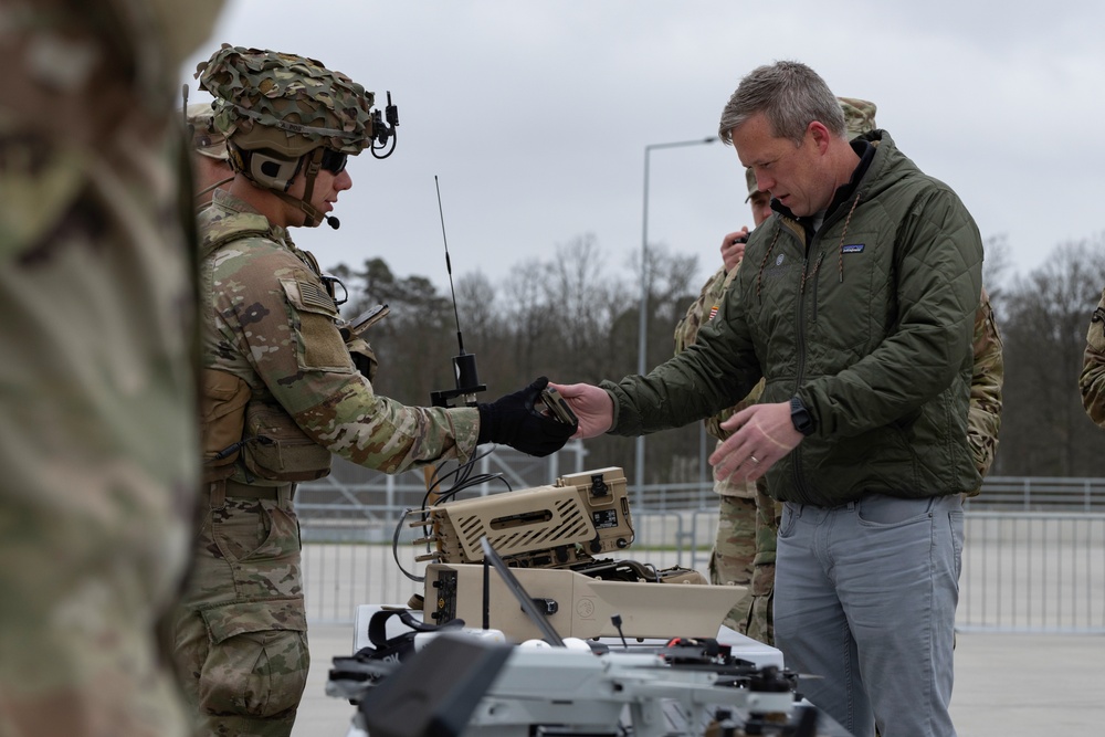Secretary of the Army Tours Army Prepositioned Stocks-2 Site in Poland