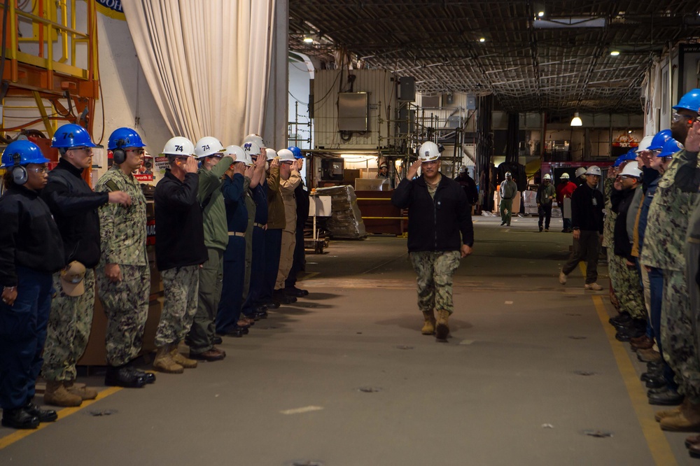 USS John C. Stennis (CVN 74) FIXO Ring-Off