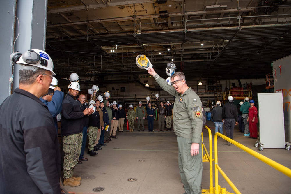 USS John C. Stennis (CVN 74) FIXO Ring-Off