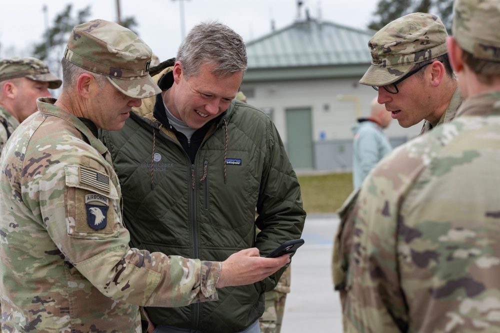 Secretary of the Army Tours Army Prepositioned Stocks-2 Site in Poland