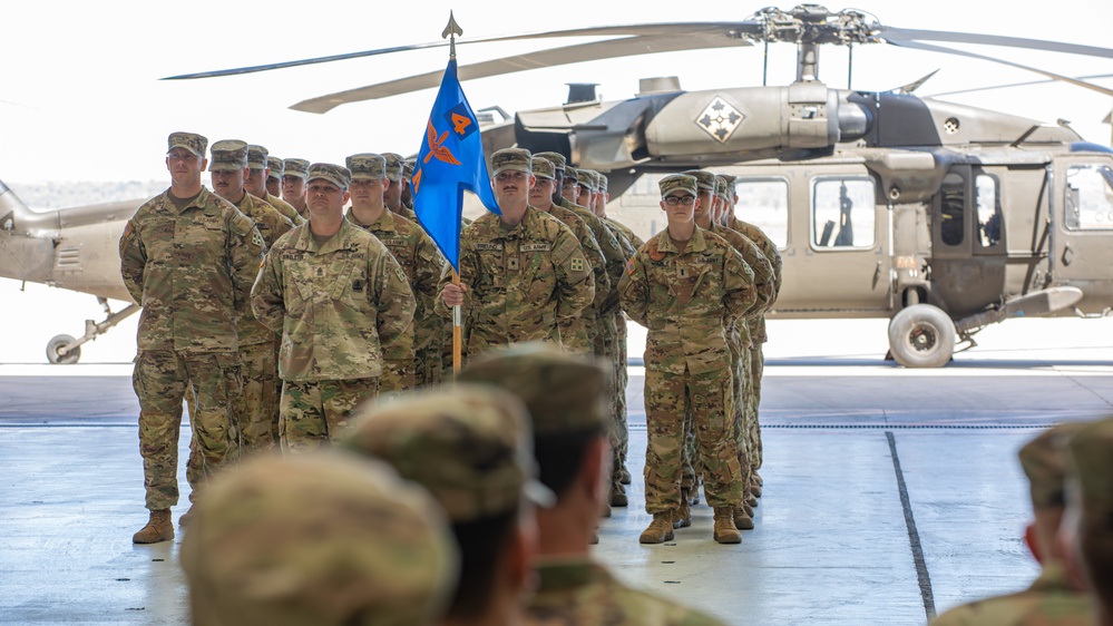 2-4 GSAB Alpha Company Change of Command Ceremony