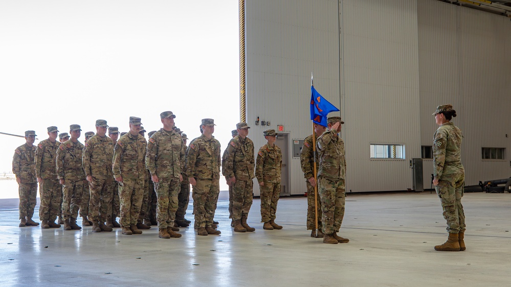 2-4 GSAB Alpha Company Change of Command Ceremony