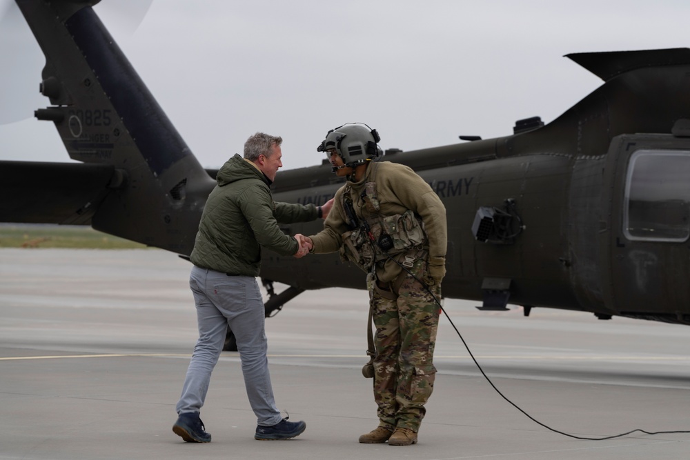 Secretary of the Army Tours Army Prepositioned Stocks-2 Site in Poland