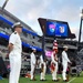 USS Russell (DDG 59) Color Guard Performs for San Diego Wave Futbol Club