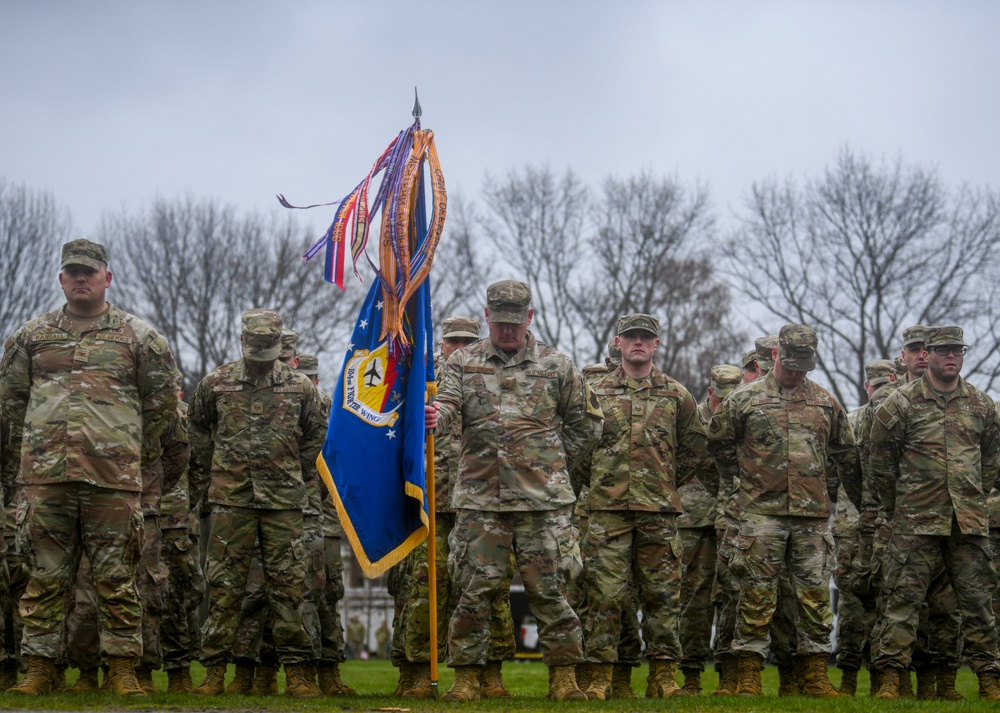 104th Fighter Wing Participates in 388th Anniversary of First Muster in Salem