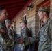 Maj. Gen Scott Naumann meets with service members