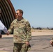 Maj. Gen Scott Naumann visits service members