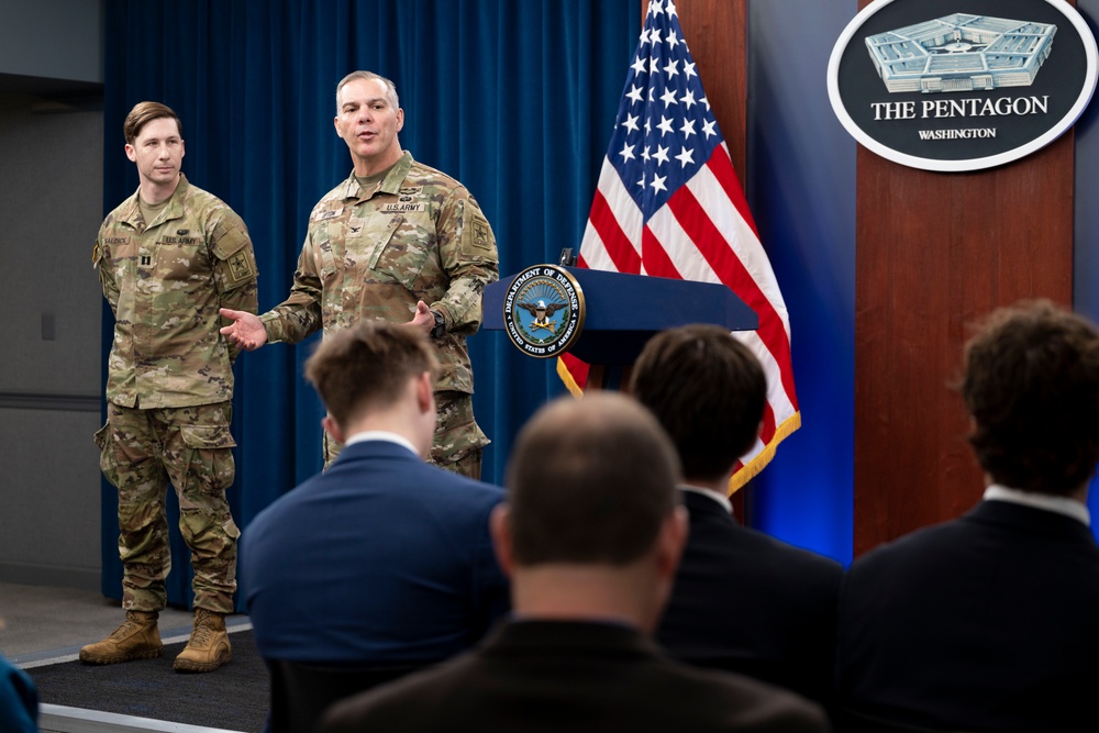 ATSD-PA Parnell Hosts St. Georges Students at the Pentagon