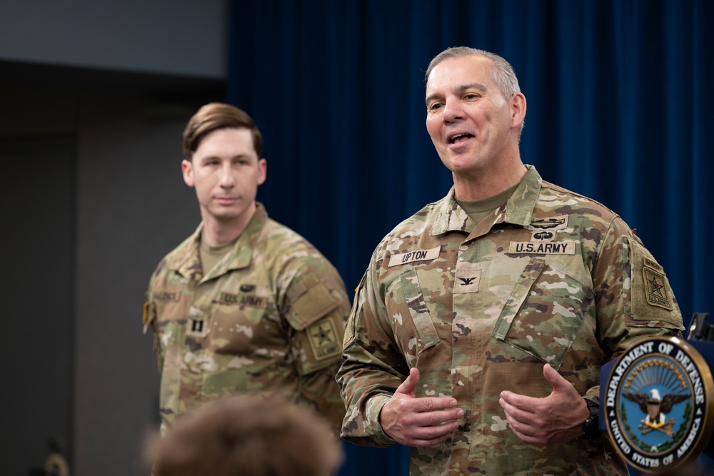 ATSD-PA Parnell Hosts St. Georges Students at the Pentagon