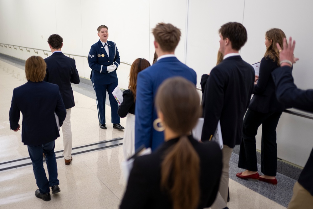 ATSD-PA Parnell Hosts St. Georges Students at the Pentagon